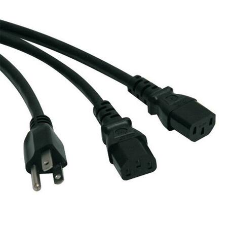 DOOMSDAY Universal Computer Power Cord, 10A, 18AWG, 6 Ft. DO145336